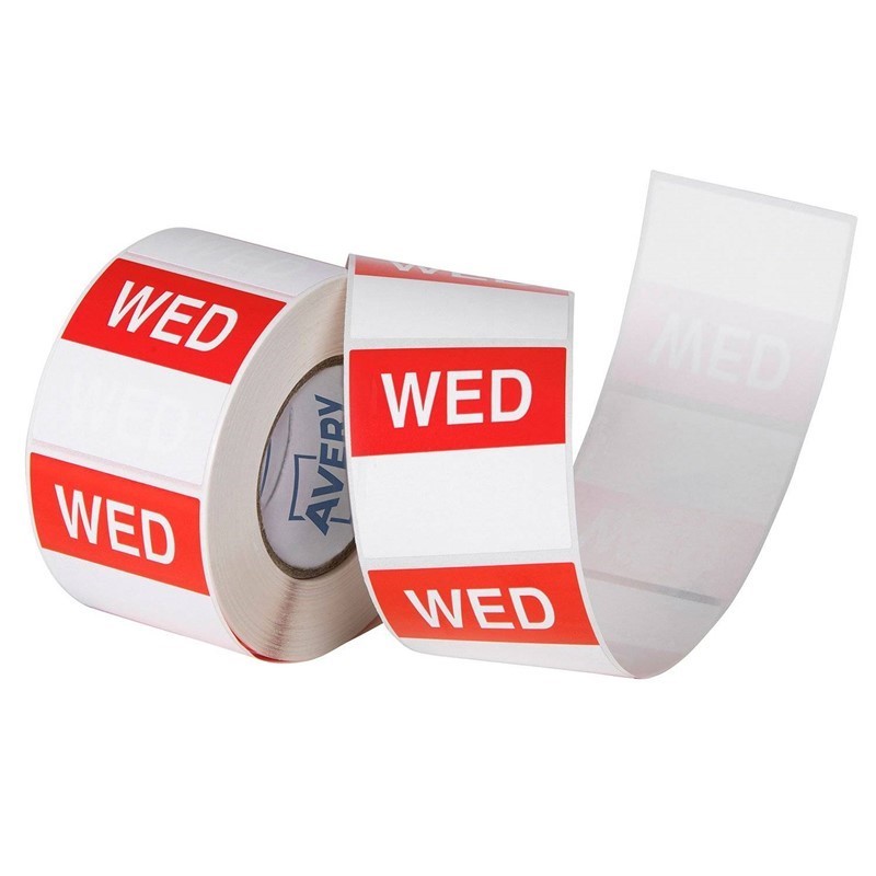 Avery 937338 Wednesday Square Labels 40 x 40mm Roll 500
