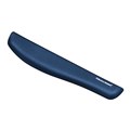 Fellowes 9287401 Wrist Rest Plush Touch Blue