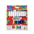Texta Bullet Tip Colouring Markers Wallet 10