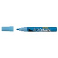 Texta 0388120 Liquid Chalk Marker Wet Wipe Bullet 55mm Blue