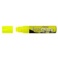 Texta 0388180 Liquid Chalk Marker Wet Wipe Chisel 15mm Yellow