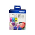 Brother LC133CL3PK Ink Cartridges CMY Colour Pack