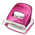Leitz 0403060 2 Hole Punch 30 Sheet Wow Pink