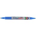 Artline Marker 041T Permanent Bullet 100Mm04Mm Dual Nib Blue