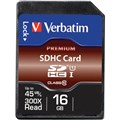 Verbatim 43962 SDHC Memory Card 16GB Class 10