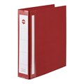 Marbig Deluxe Binder Large Capacity A4 2 DRing 50Mm Red 50Mm 5912003