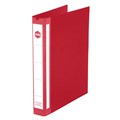 Marbig 5073003 Deluxe Binder A4 3 DRing 25mm PE Red DISCONTINUED
