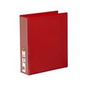 Marbig 5423003B Insert Binder A4 3 DRing 50mm PP Red