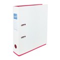Bantex Lever Arch File A4 White  Pink 145050100851496  Each  Ctn10 DISCONTINUED