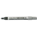 Artline 990 Metallic Permanent Marker Bullet 12mm Silver
