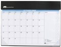 Table Planner 1055225 PVC Month to a View Black 2025 518 x 387mm