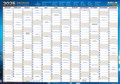 Collins 10800 Writeraze 2025 QC2 Executive Laminated Year Planner 700 x 1000mm