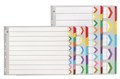 Marbig 38610F Dividers 10 Tab A3 Reinforced Portrait MultiColoured