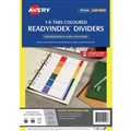 Avery 920146 ReadyIndex Dividers 16 Tab A4 PP Brights