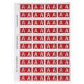 Avery 44501 A Side Tab Colour Coding Labels Red Pack 240