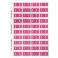 Avery 44506 F Side Tab Colour Coding Labels Pink Pack 240