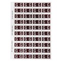 Avery 44507 G Side Tab Colour Coding Labels Brown Pack 240