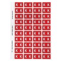 Avery 44511 K Side Tab Colour Coding Labels Red Pack 240