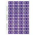 Avery 44514 N Side Tab Colour Coding Labels Purple Pack 240