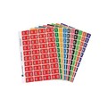 Avery 44539 Numeric Side Tab Colour Coding Labels Kit Pack 400