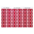 Avery 43302 B Side Tab Colour Coding Labels Magenta Pack 180
