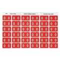 Avery 43340 0 Side Tab Colour Coding Labels Pink Pack 180