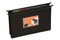 Marbig 1193 PP Suspension File Foolscap Extra Capacity Black Pack 5
