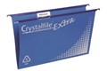Crystalfile 111601 Complete PP Suspension Files Foolscap Blue Pack 20