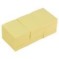 Bibbulmun Sticky Notes 36X48mm Yellow Pack of 12 14187329
