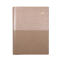 Diary Vanessa 145V49 A4 1 Day to a Page PVC Rose Gold 2025