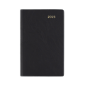 Diary Belmont 157 Pocket B7R Day To A Page Black 2025
