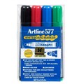 Artline 577 Whiteboard Marker Bullet Assorted Wallet 4