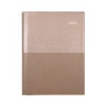 Diary Vanessa 185V49 A5 1 Day to a Page PVC Rose Gold 2025