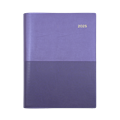 Diary Vanessa 185V55 A5 1 Day to a Page  PVC Purple 2025
