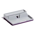 Durable Desk Organiser 761312 Varicolor Smart Office with Tablet Holder GreyPurple Each discontinued