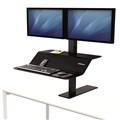 Fellowes SitStand Workstation Dual Monitor Mount Lotus Black discontinued