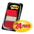 Post It Flags 680124CP Cabinet Value Pack Red Pack 24 discontinued