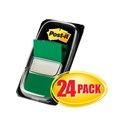 Post It Flags 680324CP Cabinet Value Pack Green Pack 24