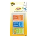 Post It Flags 682SHOBL Sign Here Orange Blue  Lime DISCONTINUED