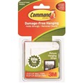 3M 17203 Command Mounting Picture Hanging Strips Small  Medium Combo White Pack 4