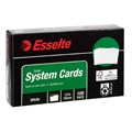 Esselte 31678 System Cards 127 x 76mm 5 x 3 Ruled White Pack 100