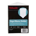 Esselte MenuSign Holder 31728 Triangle A4 Clear Each