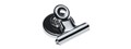 Esselte 31784 Bulldog Clip Magnetic Round 30mm