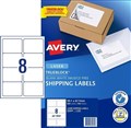 Avery 959006 L7165 Shipping Labels with Trueblock Laser 991 x 677mm 8 Per Sheet Pack 100