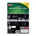 Avery 959205 L4778REV Heavy Duty Removable Labels 457 x 212mm 48 Per Sheet White Pack 20