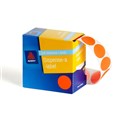 Avery 937301 Dispener Dots 24mm Diameter Fluro Orange Pack 350