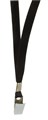 Rexel Lanyard 9802302 Flat Style With Alligator Clip Black  Pkt10 discontinued