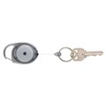 Rexel 9806011 ID Retractable Snap Lock Key Holder Charcoal Pack 4