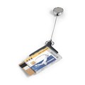 Durable 830858 Deluxe Pro Duo Card Holder with Bade Reel 85 x 54mm Box 10