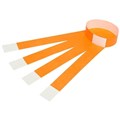 Rexel Wrist Bands 9861006 Tyvek Fluoro Orange  Pkt10 DISCONTINUED